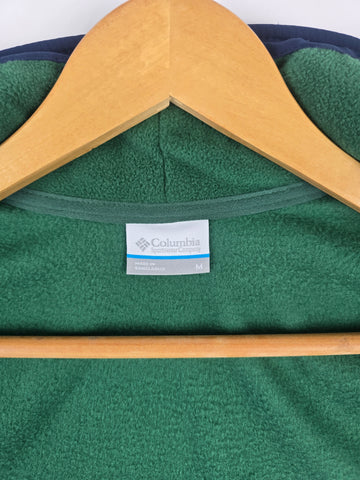 Columbia Sequoia Grove™ Full Zip Fleece Rain Forest. Collegiate Navy Dames M