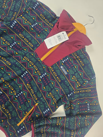 Columbia Sequoia Grove™ Printed Half Zip Collegiate Navy Horizons Dames M