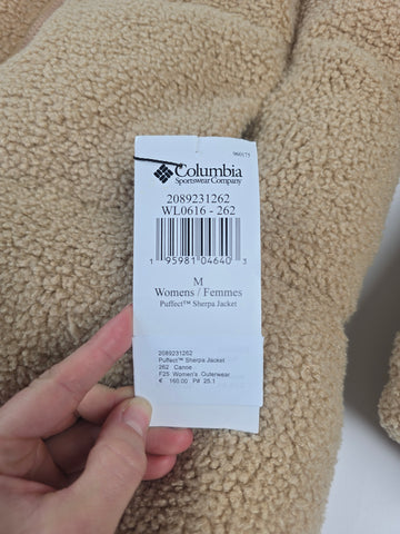 Columbia Puffect™ Sherpa Jacket Canoe Dames M