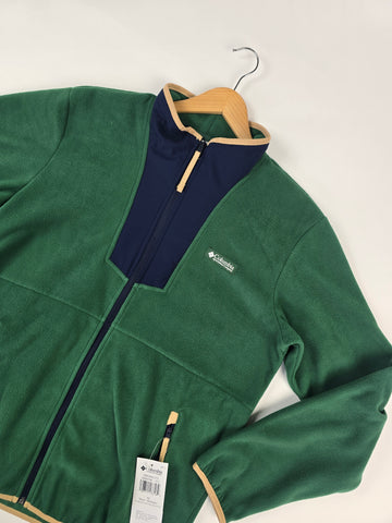 Columbia Sequoia Grove™ Full Zip Fleece Rain Forest. Collegiate Navy Heren M