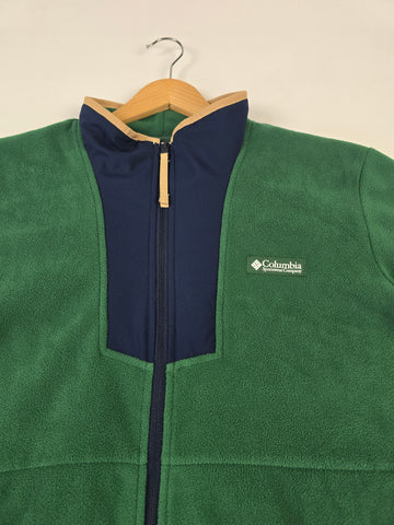 Columbia Sequoia Grove™ Full Zip Fleece Rain Forest. Collegiate Navy Heren M