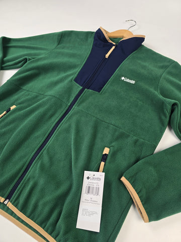 Columbia Sequoia Grove™ Full Zip Fleece Rain Forest. Collegiate Navy Heren M