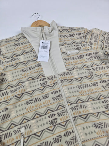 Columbia Sequoia Grove™ Printed Full Zip Dark Stone Horizons Heren M