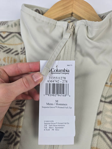 Columbia Sequoia Grove™ Printed Full Zip Dark Stone Horizons Heren M