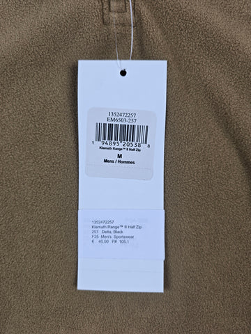 Columbia Klamath Range™ II Half Zip Delta. Black Heren M