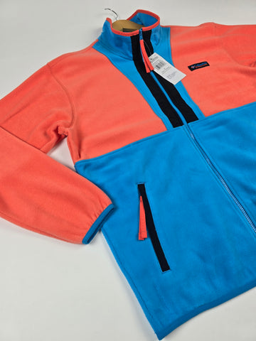 Columbia Backbowl™ II Full Zip Fleece Zing. Compass Blue. Black Heren M