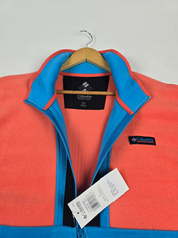 Columbia Backbowl™ II Full Zip Fleece Zing. Compass Blue. Black Heren M
