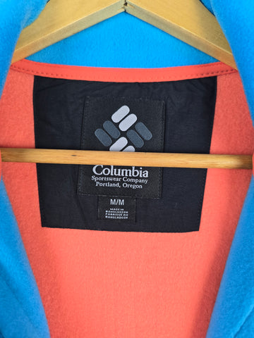 Columbia Backbowl™ II Full Zip Fleece Zing. Compass Blue. Black Heren M