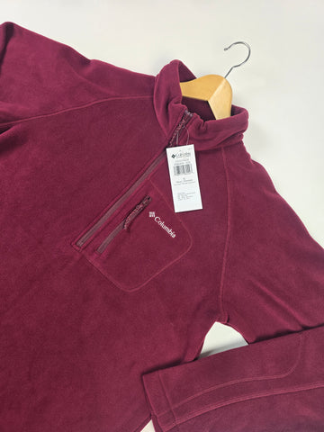Columbia Fast Trek™ III Half Zip Fleece Rich Wine Heren M