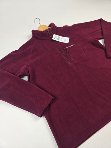 Columbia Fast Trek™ III Half Zip Fleece Rich Wine Heren M