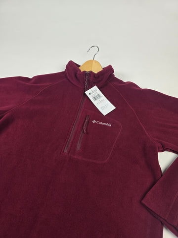 Columbia Fast Trek™ III Half Zip Fleece Rich Wine Heren M