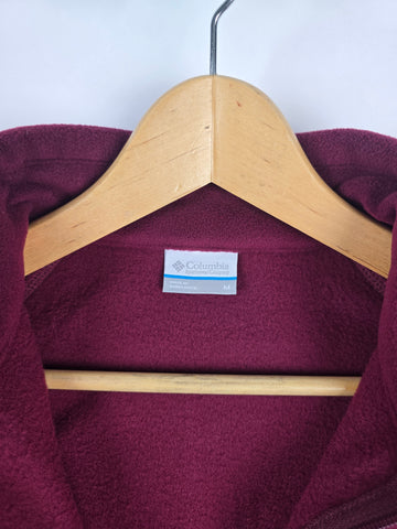Columbia Fast Trek™ III Half Zip Fleece Rich Wine Heren M