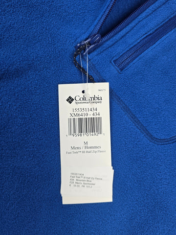Columbia Fast Trek™ III Half Zip Fleece Mountain Blue Heren M