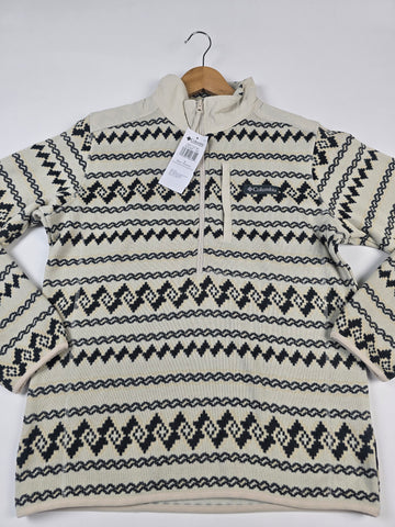 Columbia Sweater Weather™ Printed Half Zip II Dark Stone KnitKnot Heren M