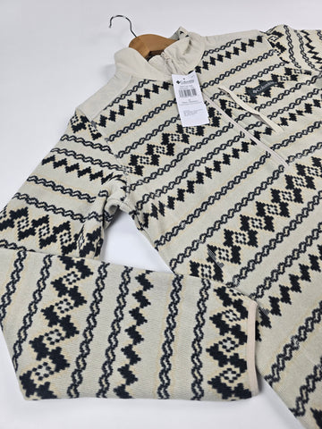 Columbia Sweater Weather™ Printed Half Zip II Dark Stone KnitKnot Heren M