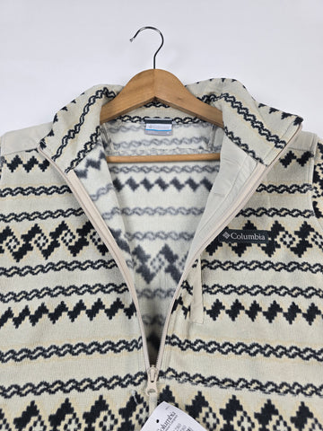 Columbia Sweater Weather™ Printed Half Zip II Dark Stone KnitKnot Heren M