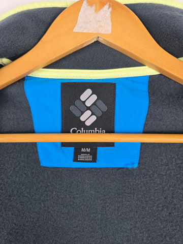 Columbia Backbowl™ II Full Zip Fleece Black. Compass Blue Heren M