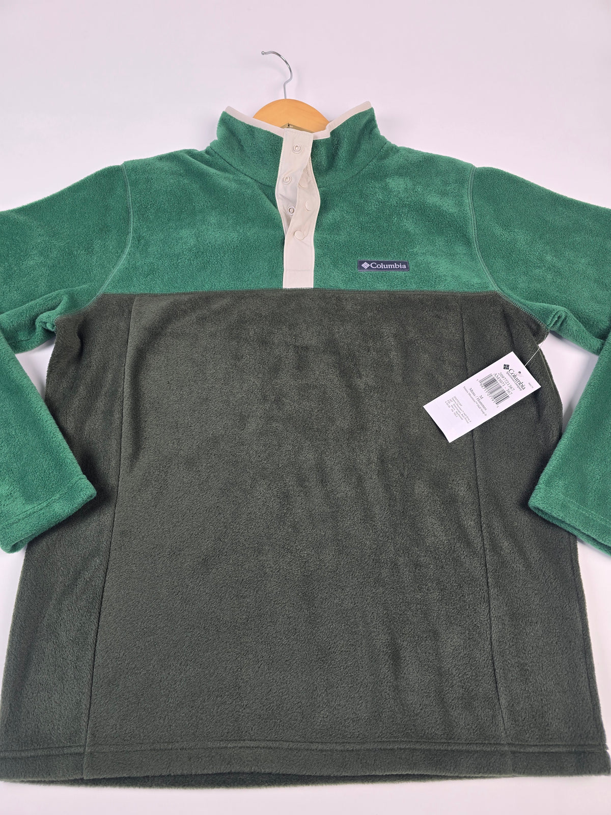 Columbia Steens Mountain™ Half Snap II Greenscape. Rain Forest Heren M