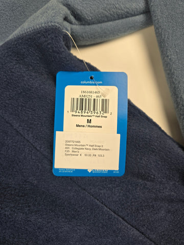 Columbia Steens Mountain™ Half Snap Collegiate Navy. Dark Mountain Heren M
