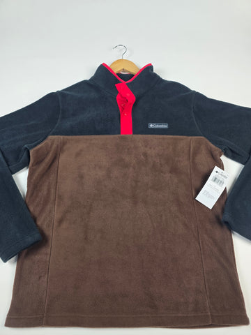 Columbia Steens Mountain™ Half Snap II Tobacco. Black. Mtn Red Heren M