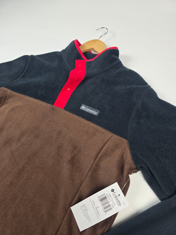 Columbia Steens Mountain™ Half Snap II Tobacco. Black. Mtn Red Heren M