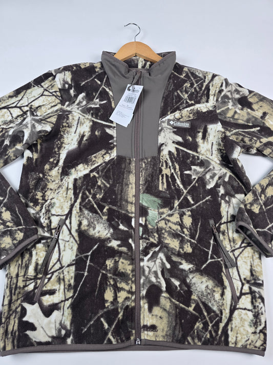Columbia Sequoia Grove™ Printed Full Zip Iron Timberwolf Heren M