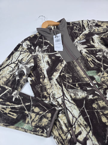 Columbia Sequoia Grove™ Printed Full Zip Iron Timberwolf Heren M