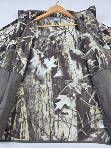 Columbia Sequoia Grove™ Printed Full Zip Iron Timberwolf Heren M