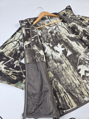 Columbia Sequoia Grove™ Printed Full Zip Iron Timberwolf Heren M