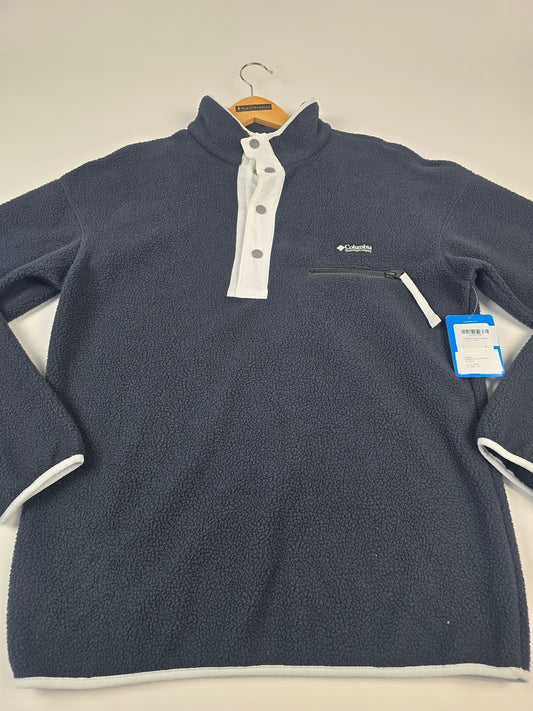 Columbia Helvetia™ II Half Snap Fleece Black Heren M