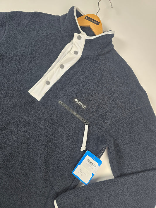 Columbia Helvetia™ II Half Snap Fleece Black Heren M