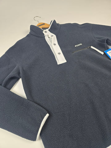 Columbia Helvetia™ II Half Snap Fleece Black Heren M