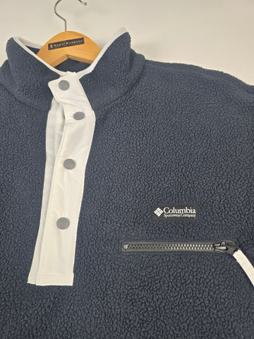 Columbia Helvetia™ II Half Snap Fleece Black Heren M