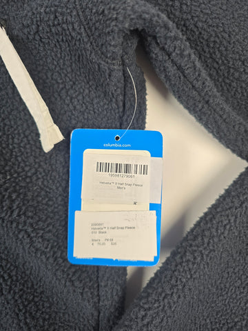 Columbia Helvetia™ II Half Snap Fleece Black Heren M
