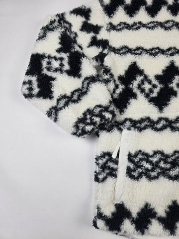 Columbia Rare Escape™ Hooded Full Zip Shark Knit Knot Tonal Dames M