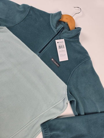 Columbia Steens Mountain™ Half Zip Everblue. Crushed Blue Heren M