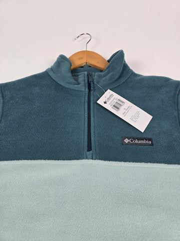 Columbia Steens Mountain™ Half Zip Everblue. Crushed Blue Heren M