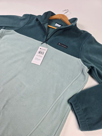 Columbia Steens Mountain™ Half Zip Everblue. Crushed Blue Heren M