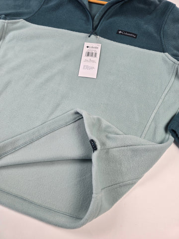 Columbia Steens Mountain™ Half Zip Everblue. Crushed Blue Heren M
