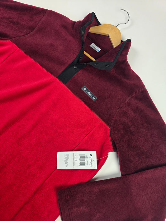 Columbia Steens Mountain™ Half Snap II Mtn Red. Rich Wine. Black Heren M