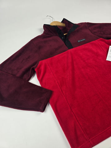 Columbia Steens Mountain™ Half Snap II Mtn Red. Rich Wine. Black Heren M