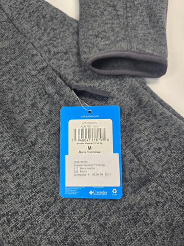 Columbia Sweater Weather™ Full Zip Black Heather Heren M