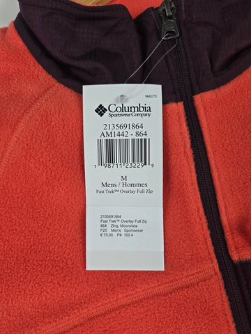 Columbia Fast Trek™ Overlay Full Zip Zing. Moonvista Heren M
