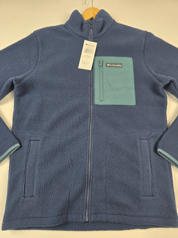 Columbia Jasper Ridge™ Pebbled Full Zip Fleece Collegiate Navy. Everblue Heren M