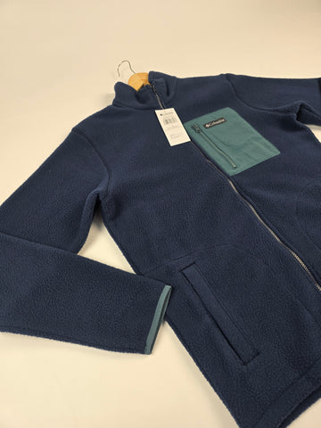Columbia Jasper Ridge™ Pebbled Full Zip Fleece Collegiate Navy. Everblue Heren M