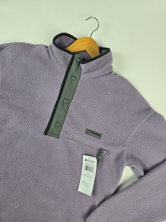 Columbia Helvetia™ II Half Snap Fleece Shale Purple Heren M