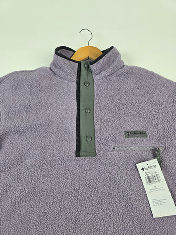 Columbia Helvetia™ II Half Snap Fleece Shale Purple Heren M