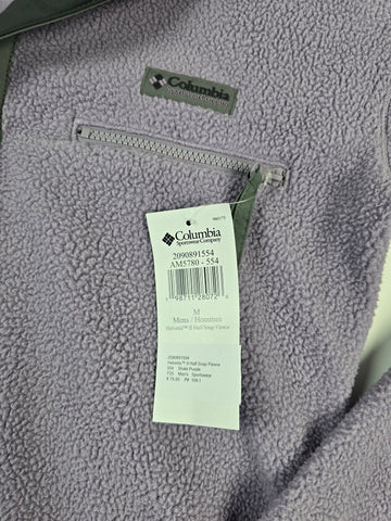 Columbia Helvetia™ II Half Snap Fleece Shale Purple Heren M