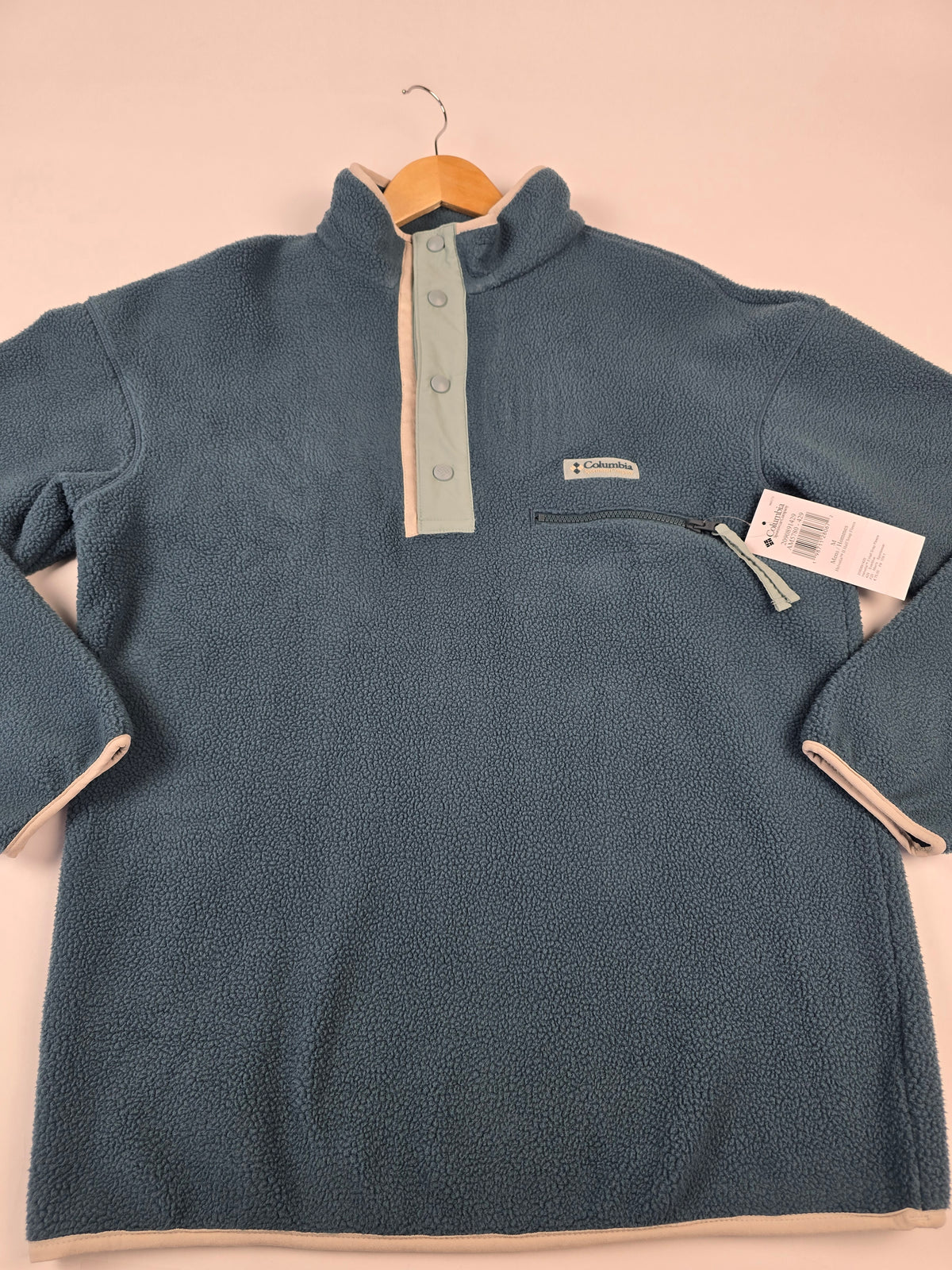 Columbia Helvetia™ II Half Snap Fleece Everblue Heren M