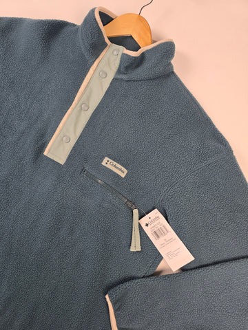 Columbia Helvetia™ II Half Snap Fleece Everblue Heren M